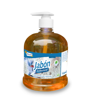 Jabón antibacterial naranja | 1 litro