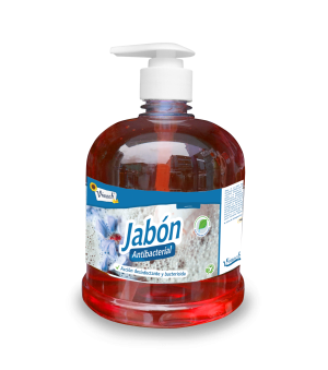Jabón antibacterial frutos rojos | 1 litro