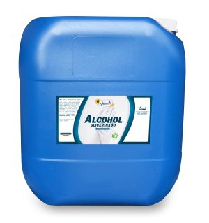 Alcohol glicerinado al 70% | Cuñete (20 lts)