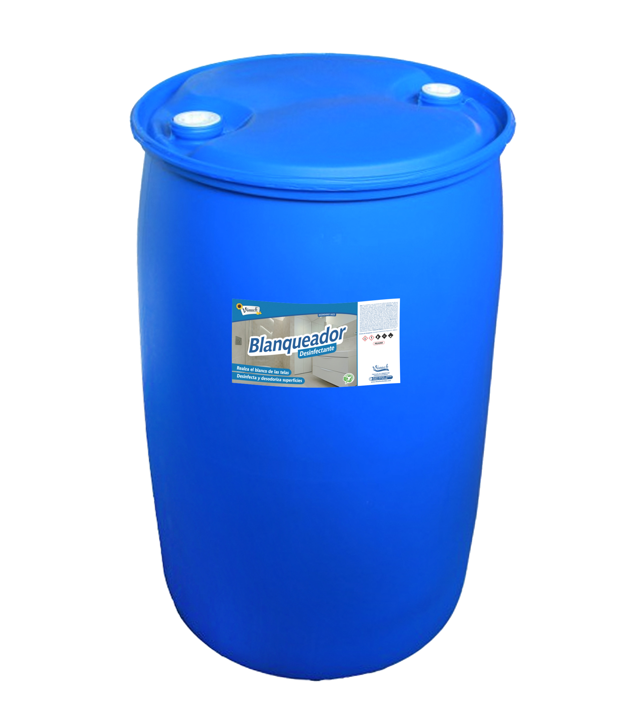 Blanqueador desinfectante x 55 galones