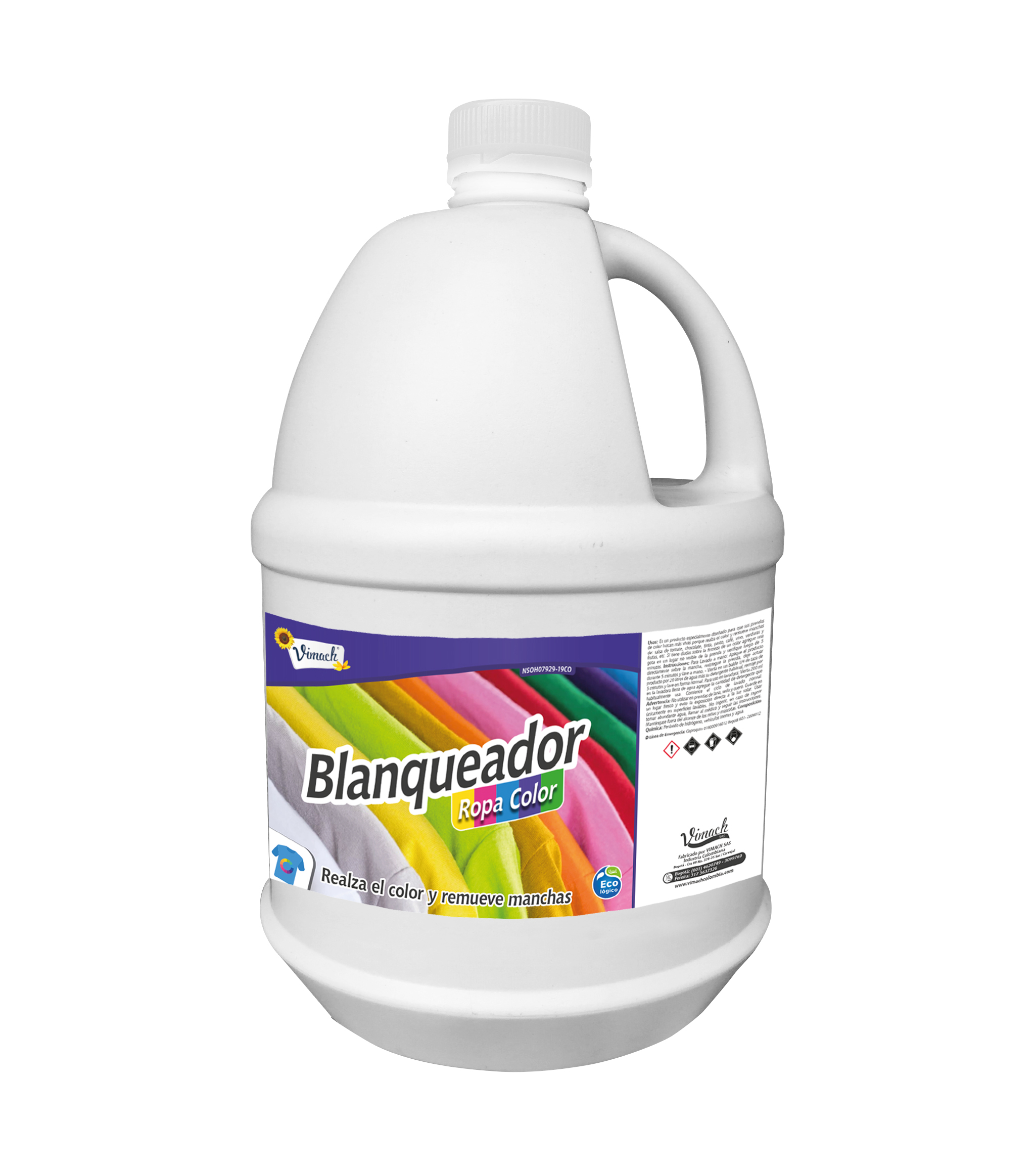 Blanqueador ropa color | Galón (3,8 lts)