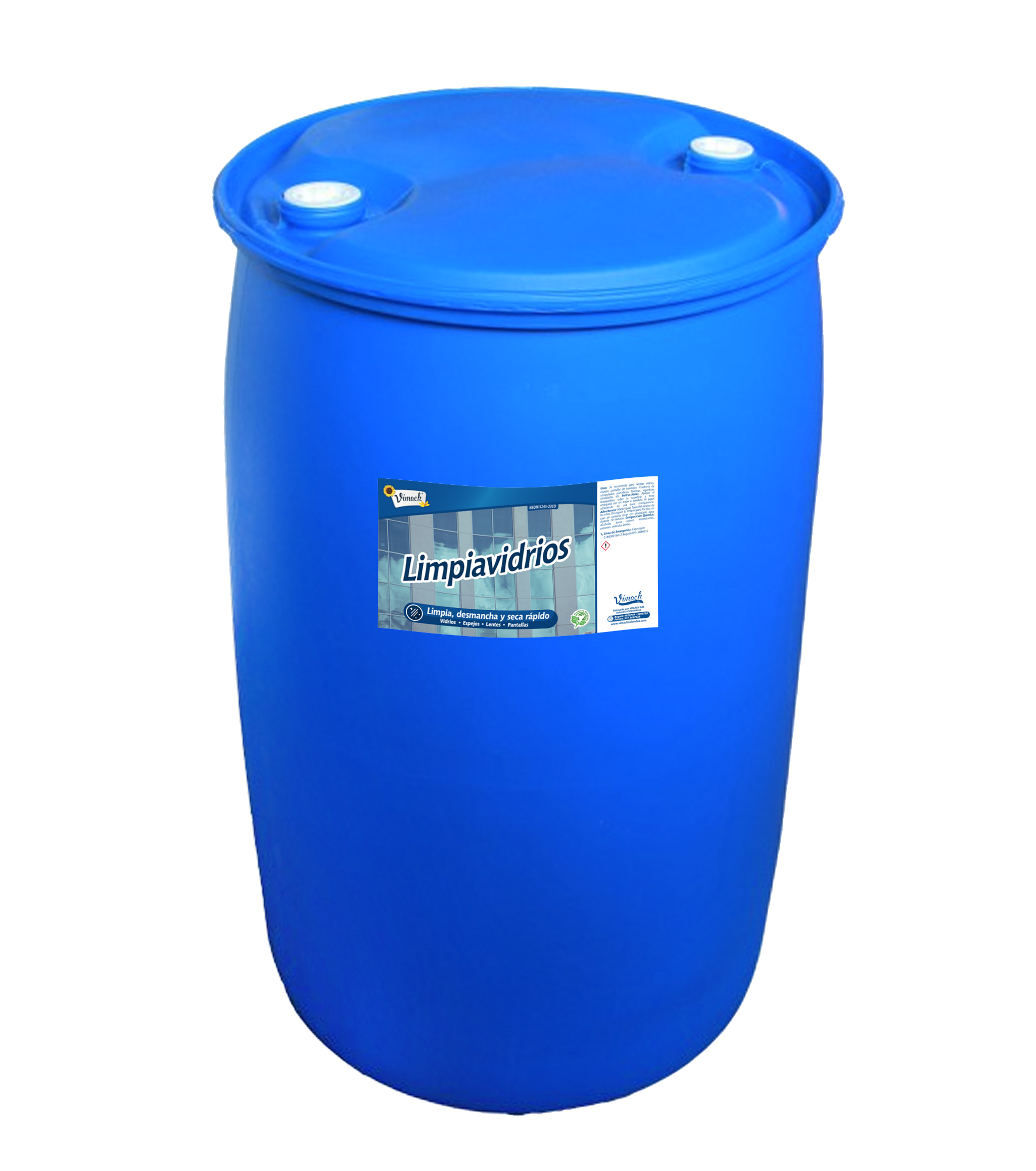 Limpiavidrios x 55 galones