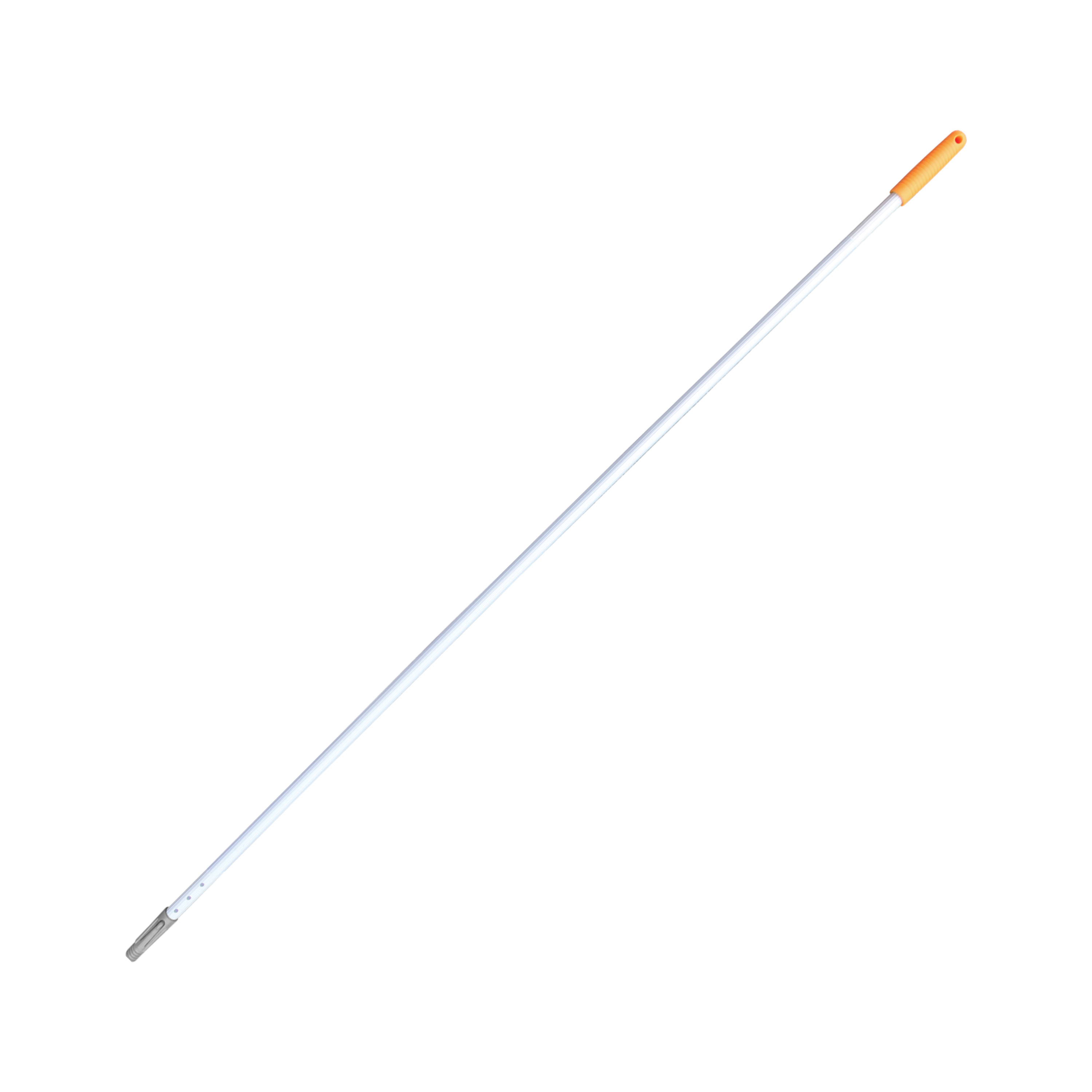 Mango de aluminio anodizado Quick-connect 140 cms naranja