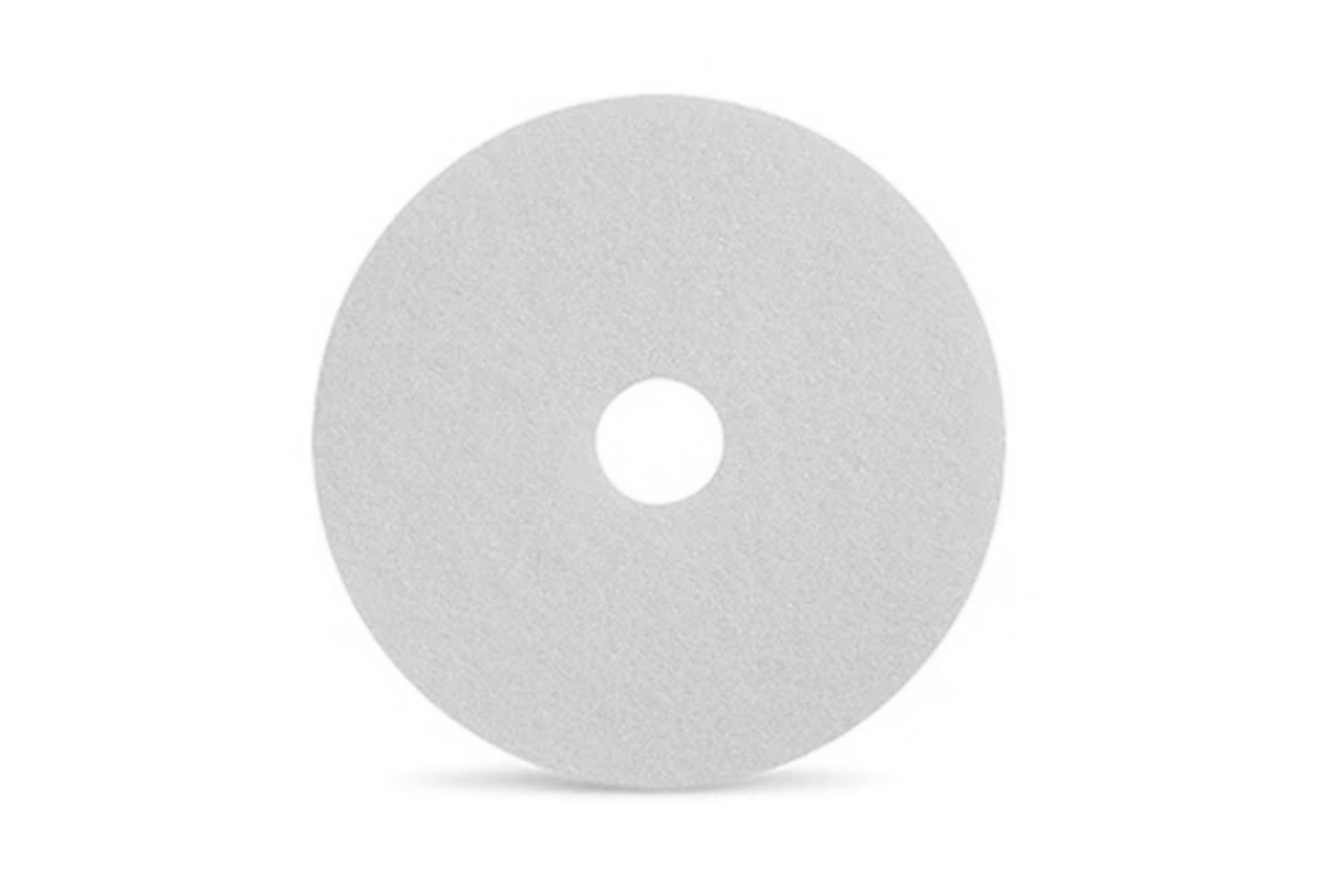 Pad limpieza blanco importado x 17 in Und