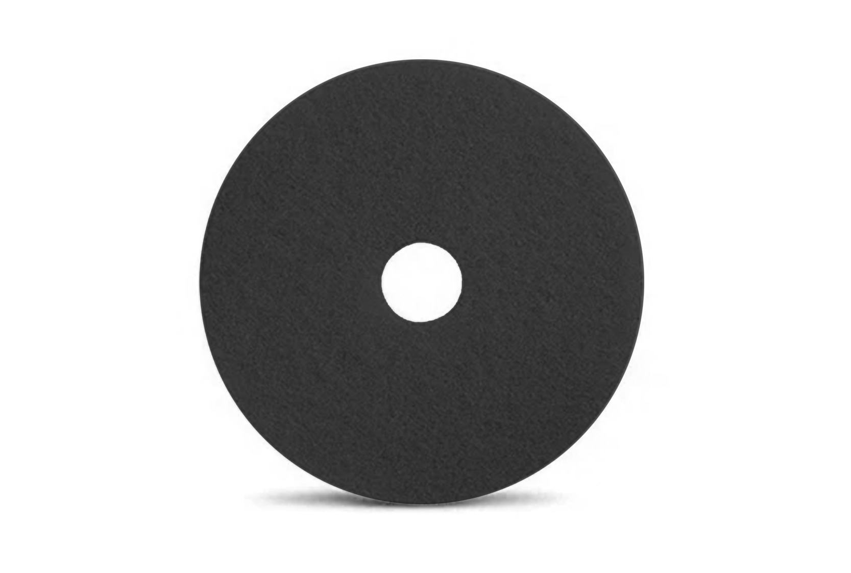 Pad limpieza negro importado x 17 in Und