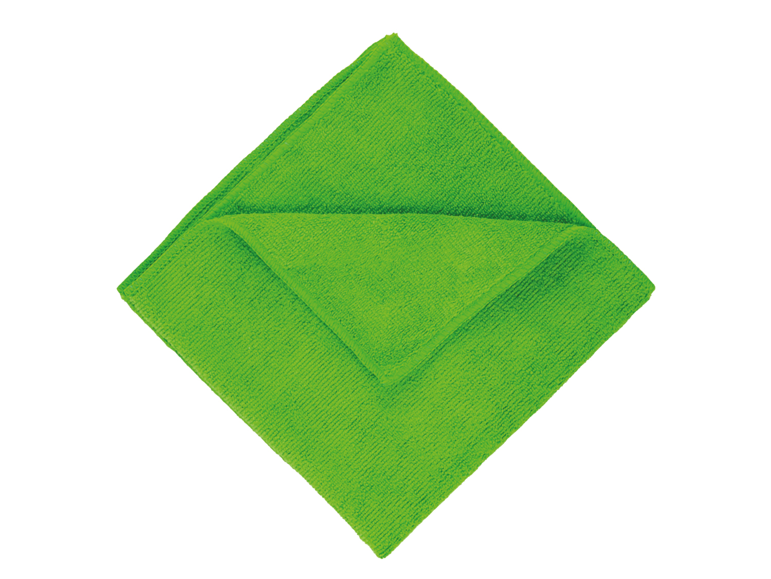 Paño de microfibra 40 x 40 verde x unid
