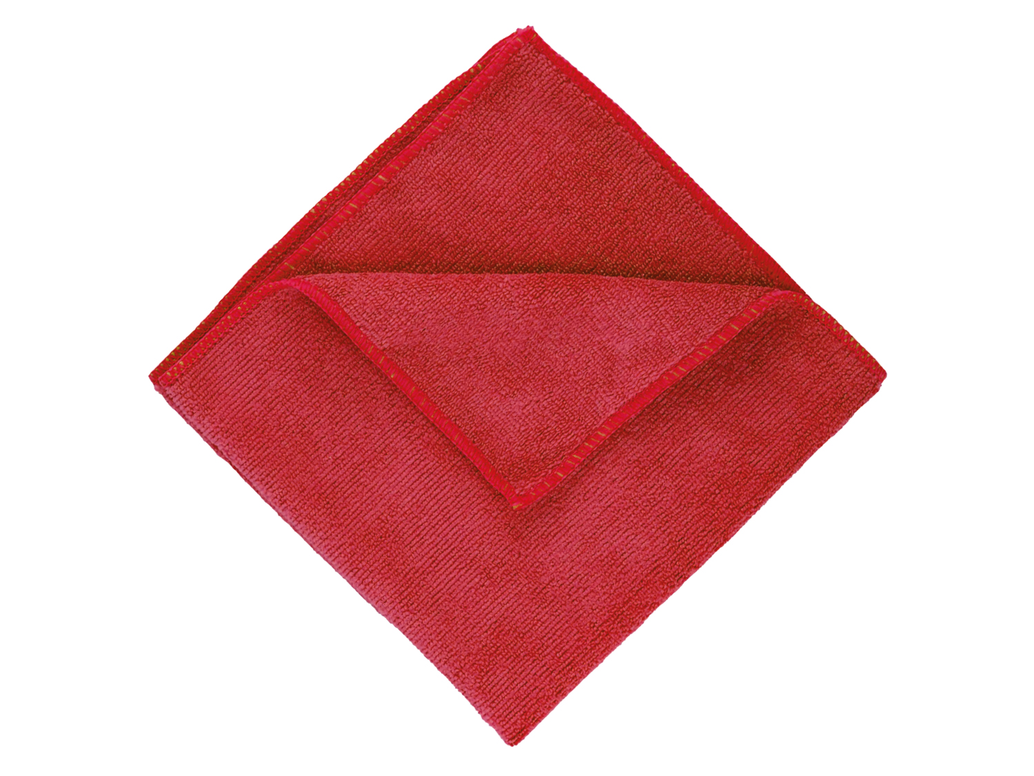 Paño de microfibra 40 x 40 rojo x Und
